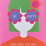 Rose Geranium Be Happy Soap Bar