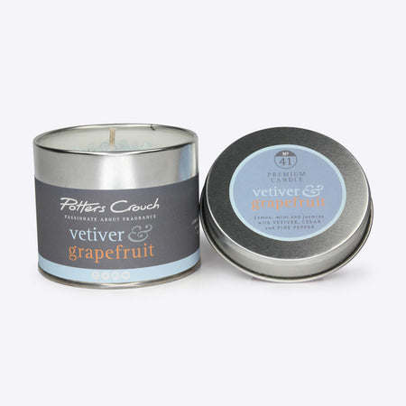 Vetiver & Grapefruit Scented Candle