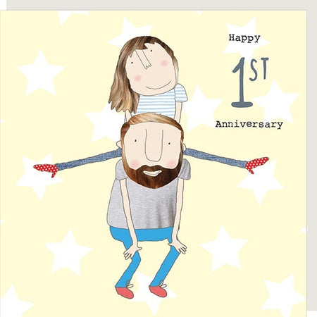 1st Anniversary Card