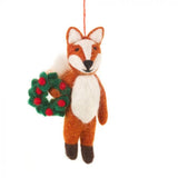 Handmade Felt Finley Fox Decoration