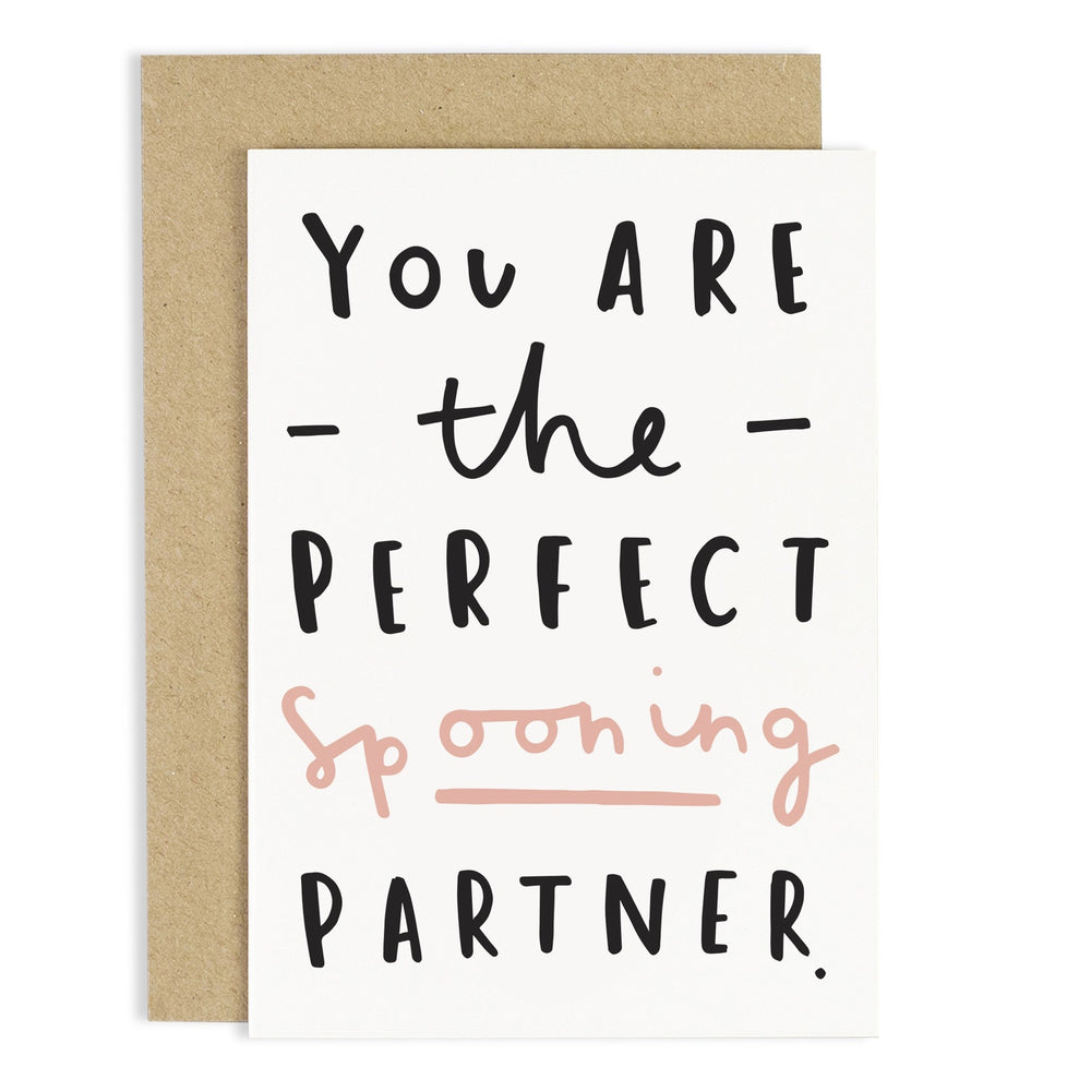Perfect Spooning Partner Card