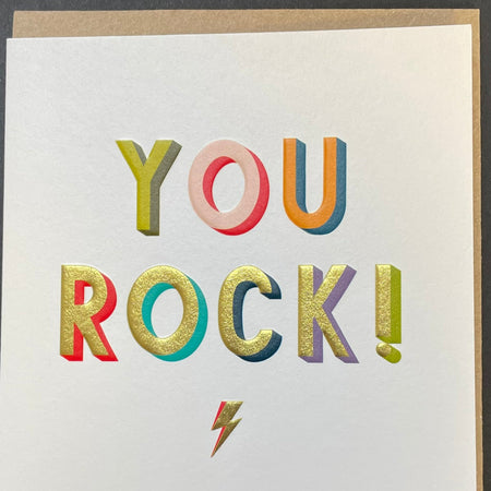 You Rock Card