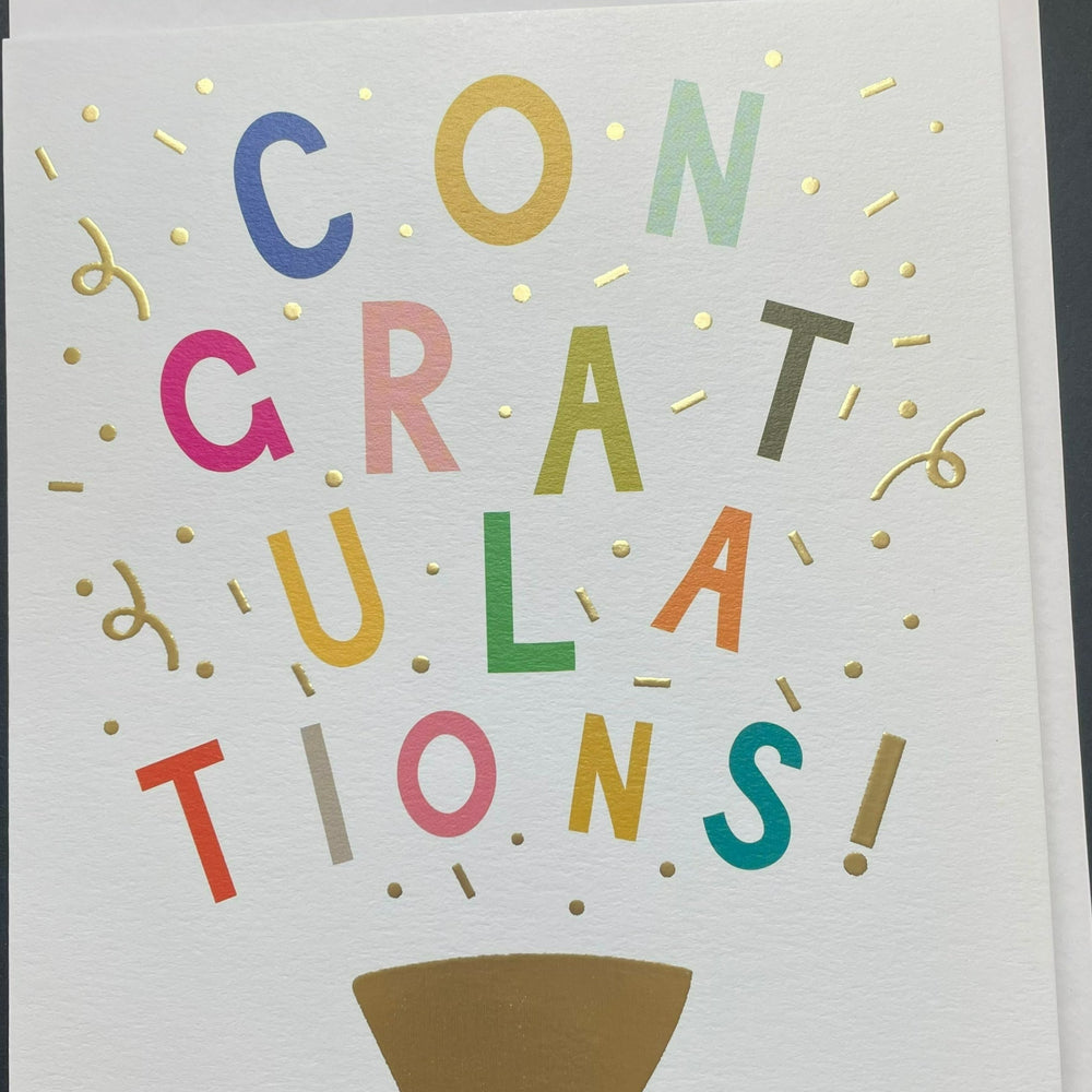 Congratulations Confetti Card