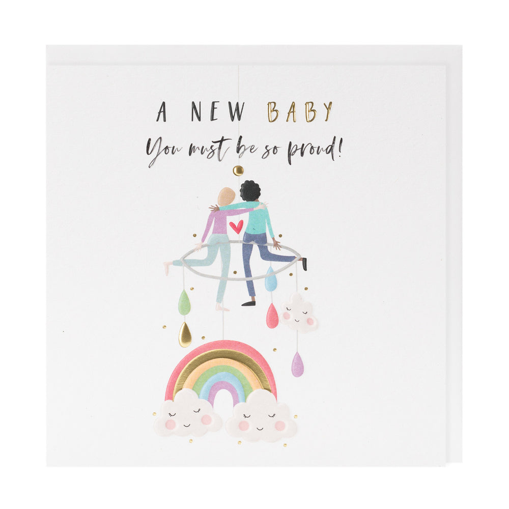 A New Baby Happy Days Card