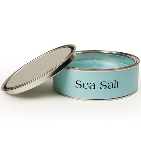 Sea Salt Triple Wick Paint Tin Candle