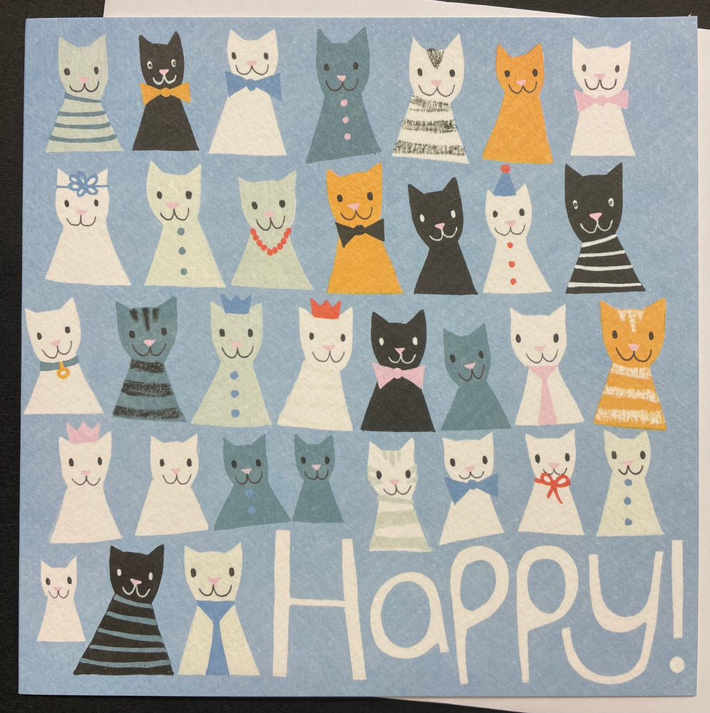 Happy Cats Card