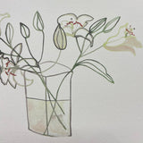 Unfolding Lily Sympathy Card