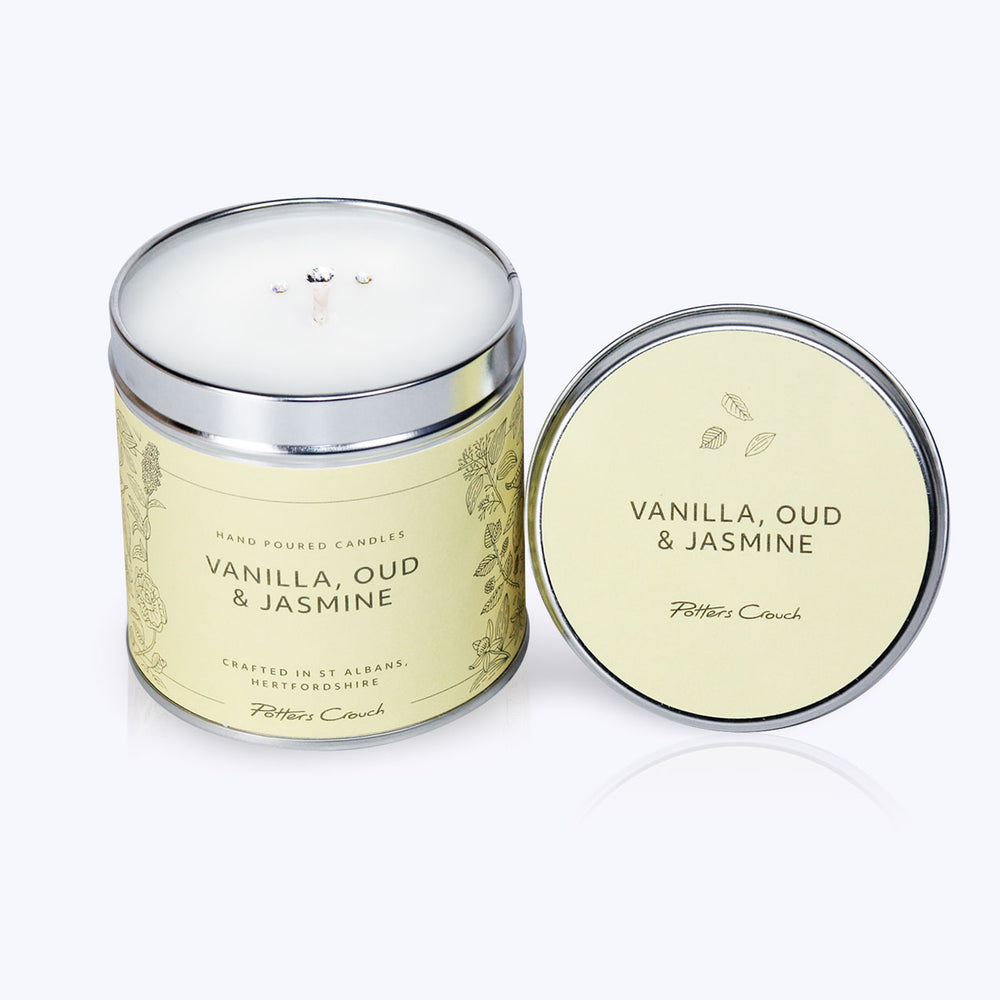 Vanilla, Oud & Jasmine Wellness Candle