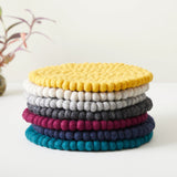 Handmade Eco Felt Place Mat - Navy