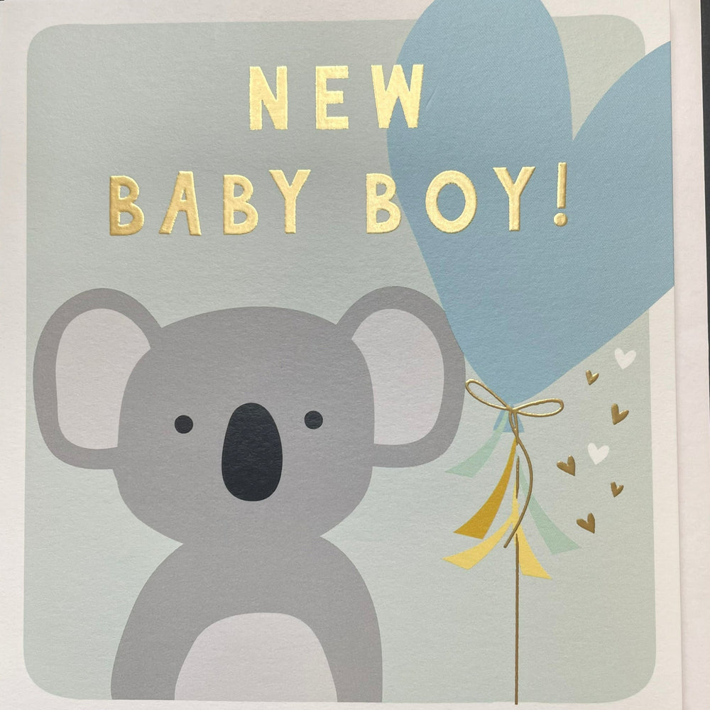Baby Boy Koala Card