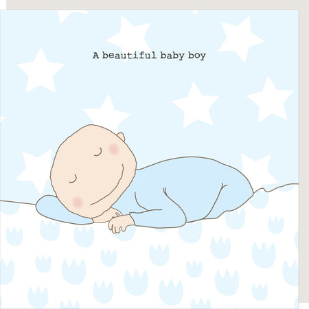 Beautiful Baby Boy Card