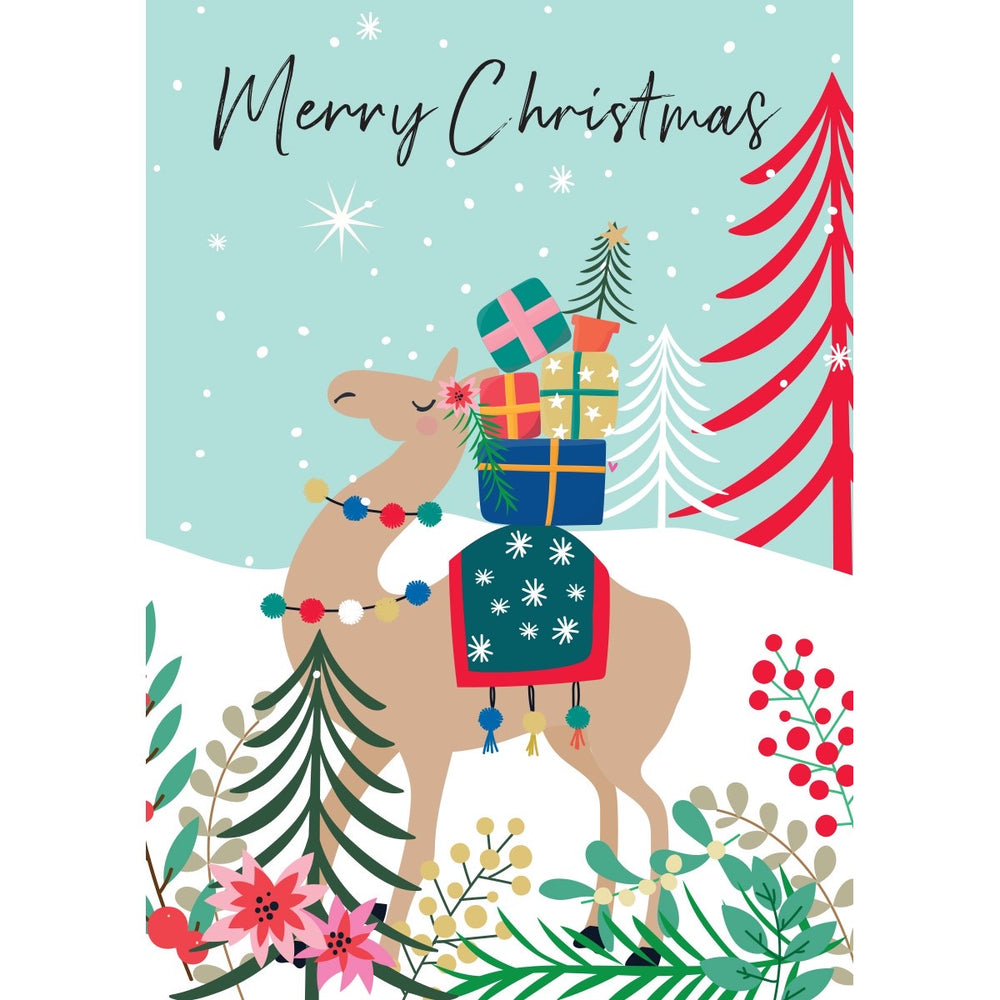 Camel Merry Christmas Wild Thing Card