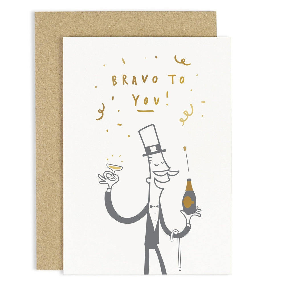 Gentleman Bravo Card