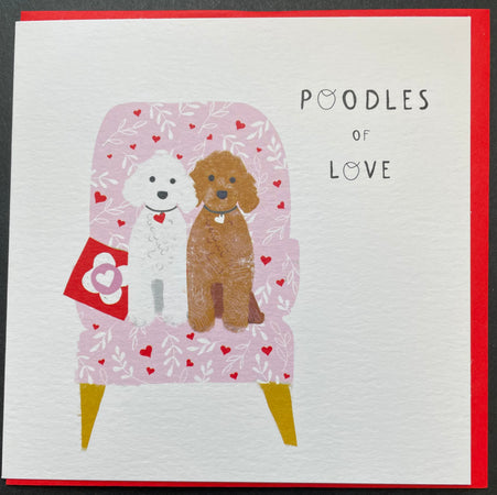Poodles Of Love Card
