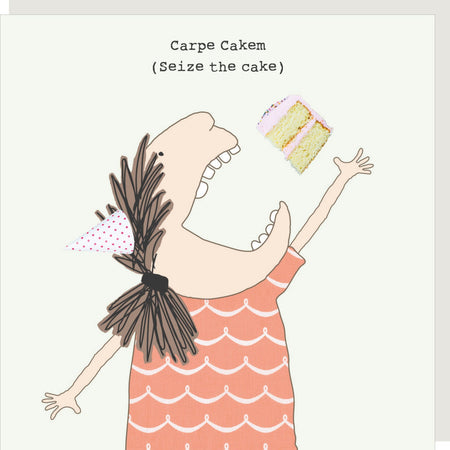 Seize The Cake Card