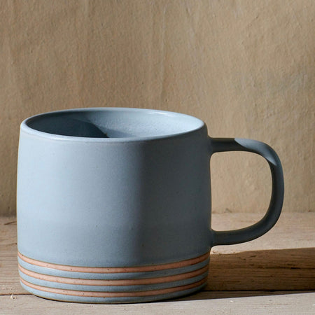 Enesta Lined Mug - Dusty Blue