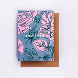 Botanic Thank You Art Card