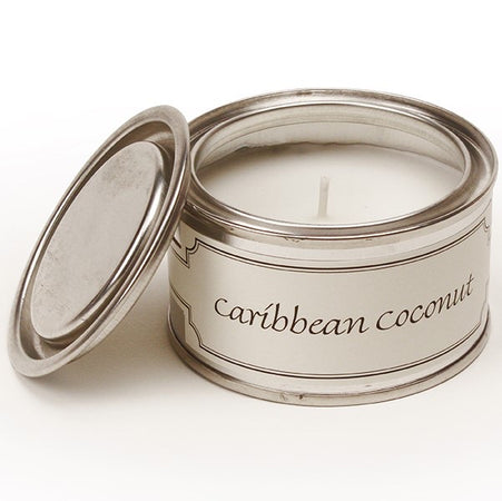 Caribbean Coconut Paint Tin Candle