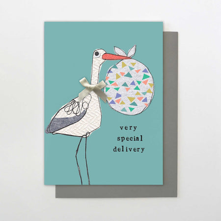 Very Special Delivery Quackers Card