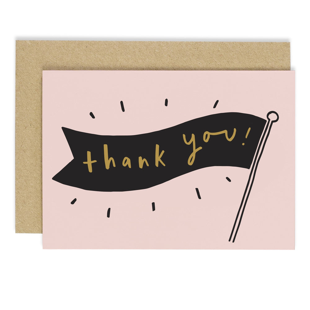 Thank You Banner Card