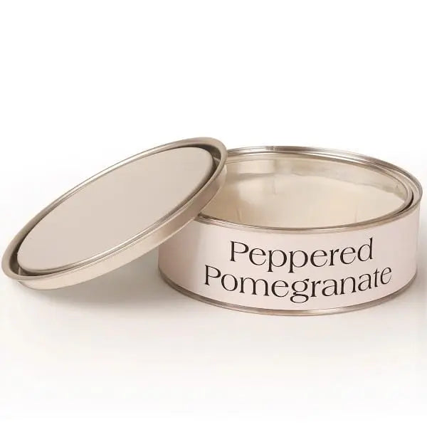 Peppered Pomegranate Triple Wick Paint Tin Candle